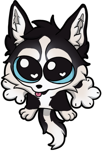 Husky - Paws at You