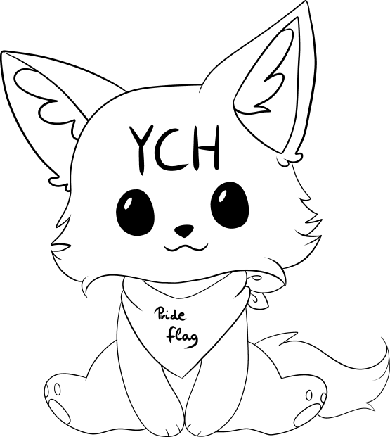 Dragity Pride YCH - Paws at You