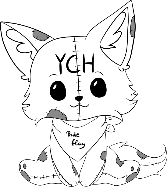 Dragity Pride YCH - Paws at You