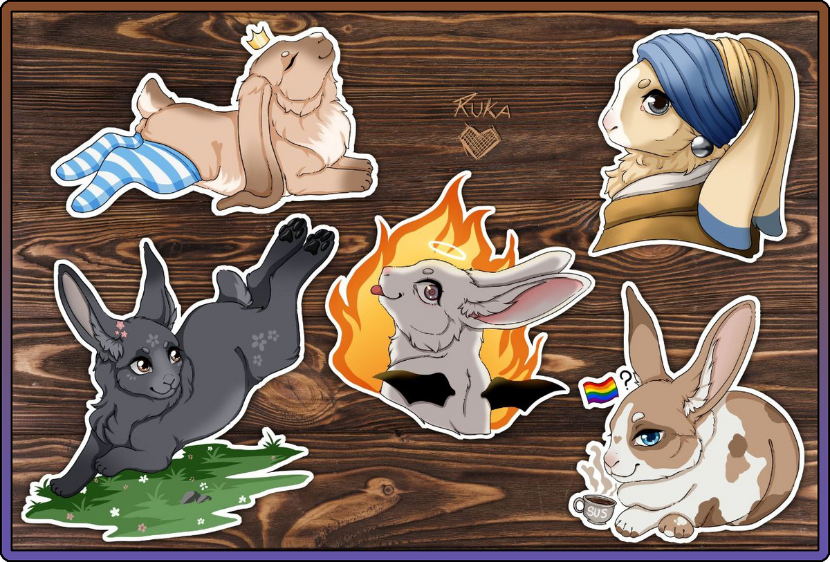 Ruka's Bunny Collection - Paws at You