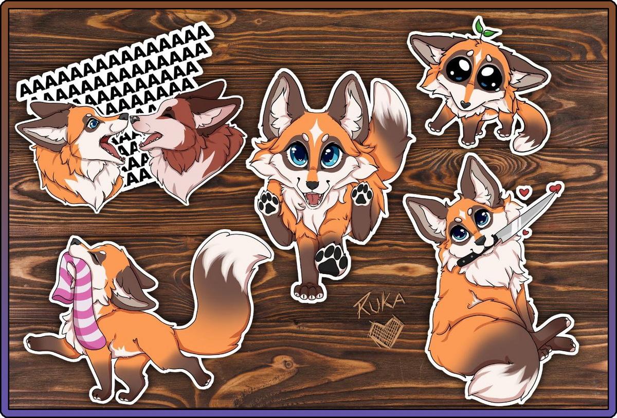 Ruka's Fox Collection - Paws at You